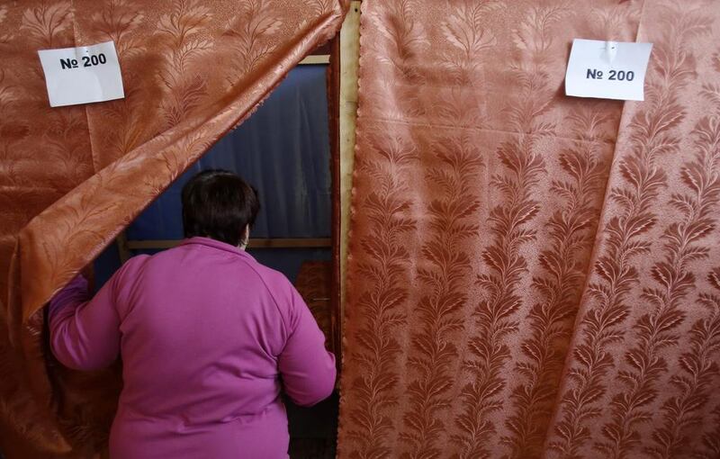 Ballot papers were printed without security provision, polling stations were limited in many areas, voter registration was patchy and there was confusion on quite what people were asked to endorse. Darko Vojinovic/AP Photo