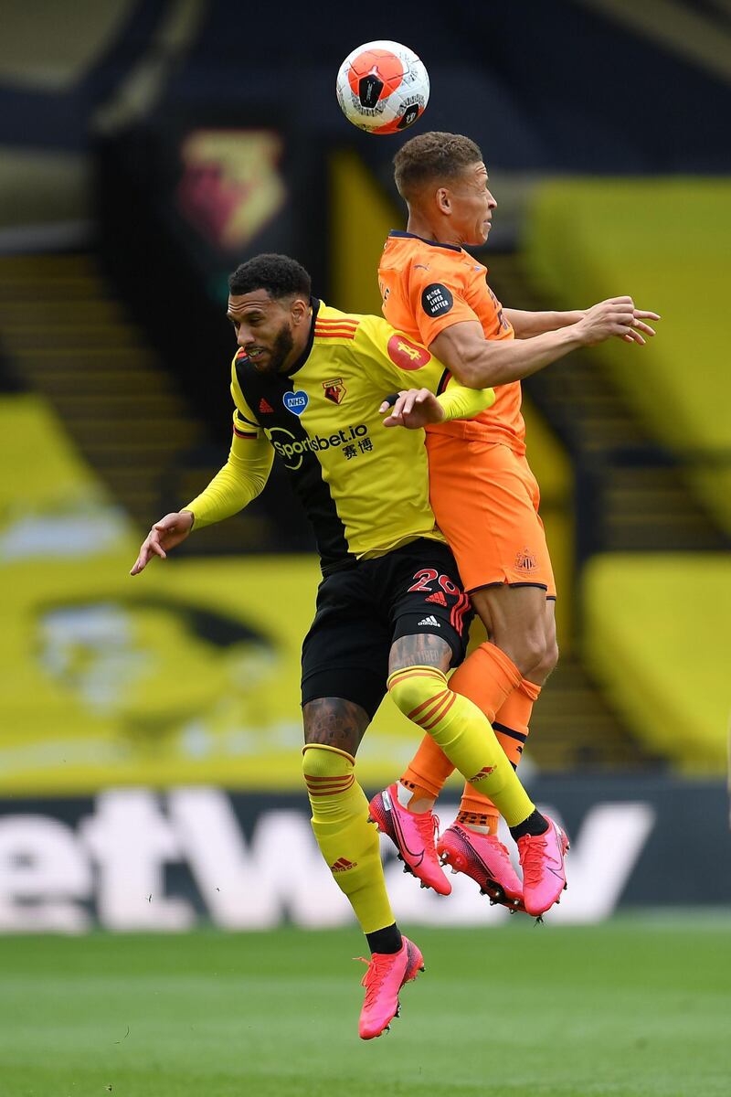 Etienne Capoue - 6: Poor concentration when he allowed Fernandez a free header to set up Newcastle goal from a corner. Getty