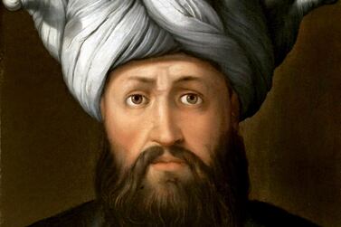 Portrait of Saladin (1560) by Cristofano Dell Altissimo. Getty 