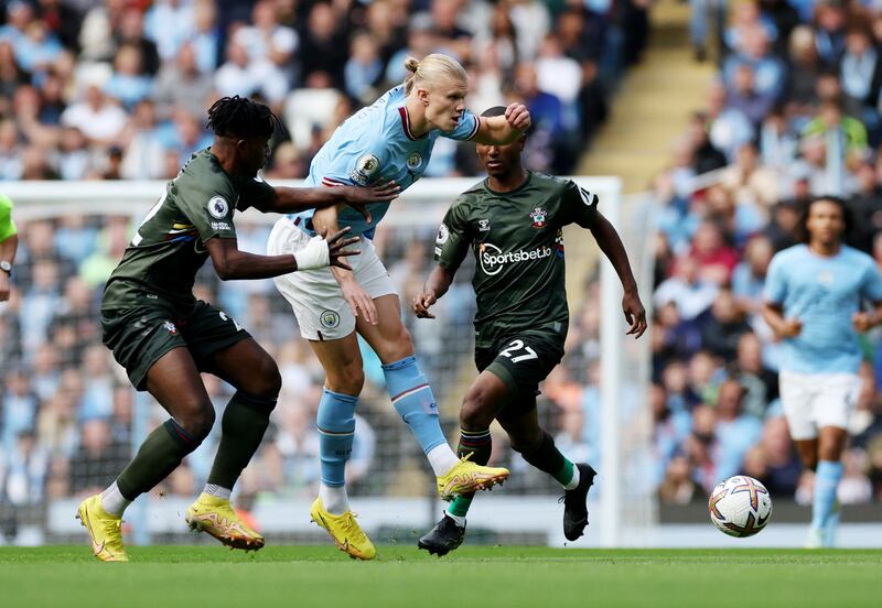 Mohammed Salisu 5: Made several timely interventions but ultimately unable to cope with City's pace and movement. Out of position for City's second goal. Reuters