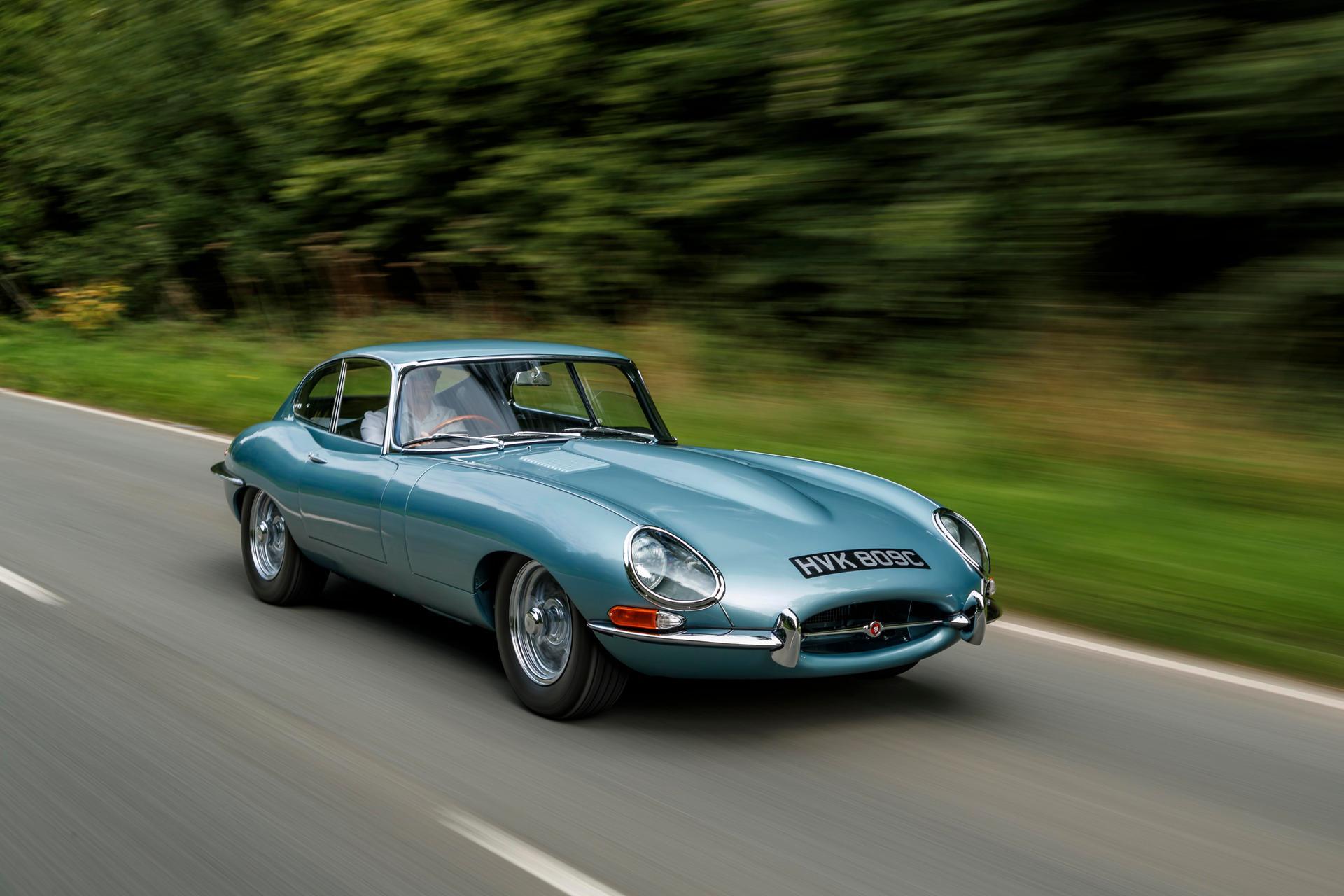 Reborn Jaguar E-Type from Jaguar Land Rover Reborn Series. Courtesy Jaguar Land Rover