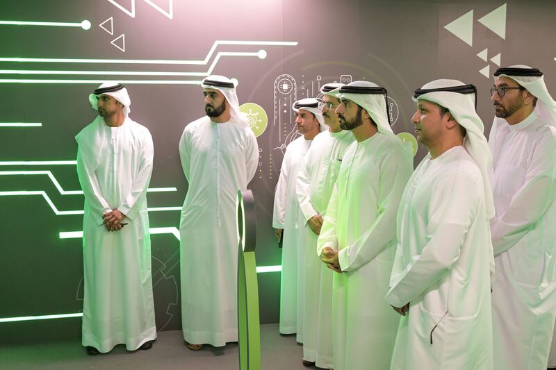 Sheikh Hamdan bin Mohammed opened the green data centre of Data Hub Integrated Solutions (Moro Hub).