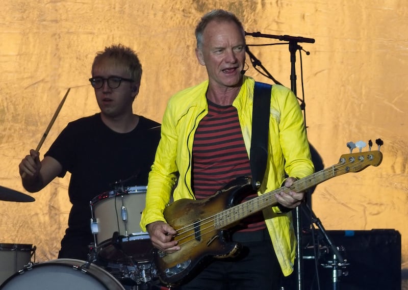 Sting is set to perform at Atlantis, The Palm, this New Year's Eve. AFP