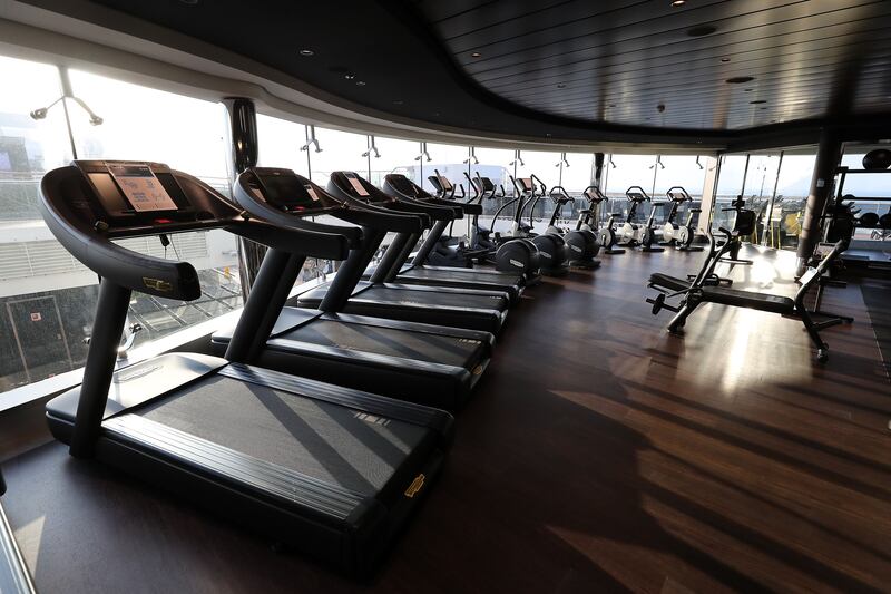 Gym-goers will be rewarded with ocean views