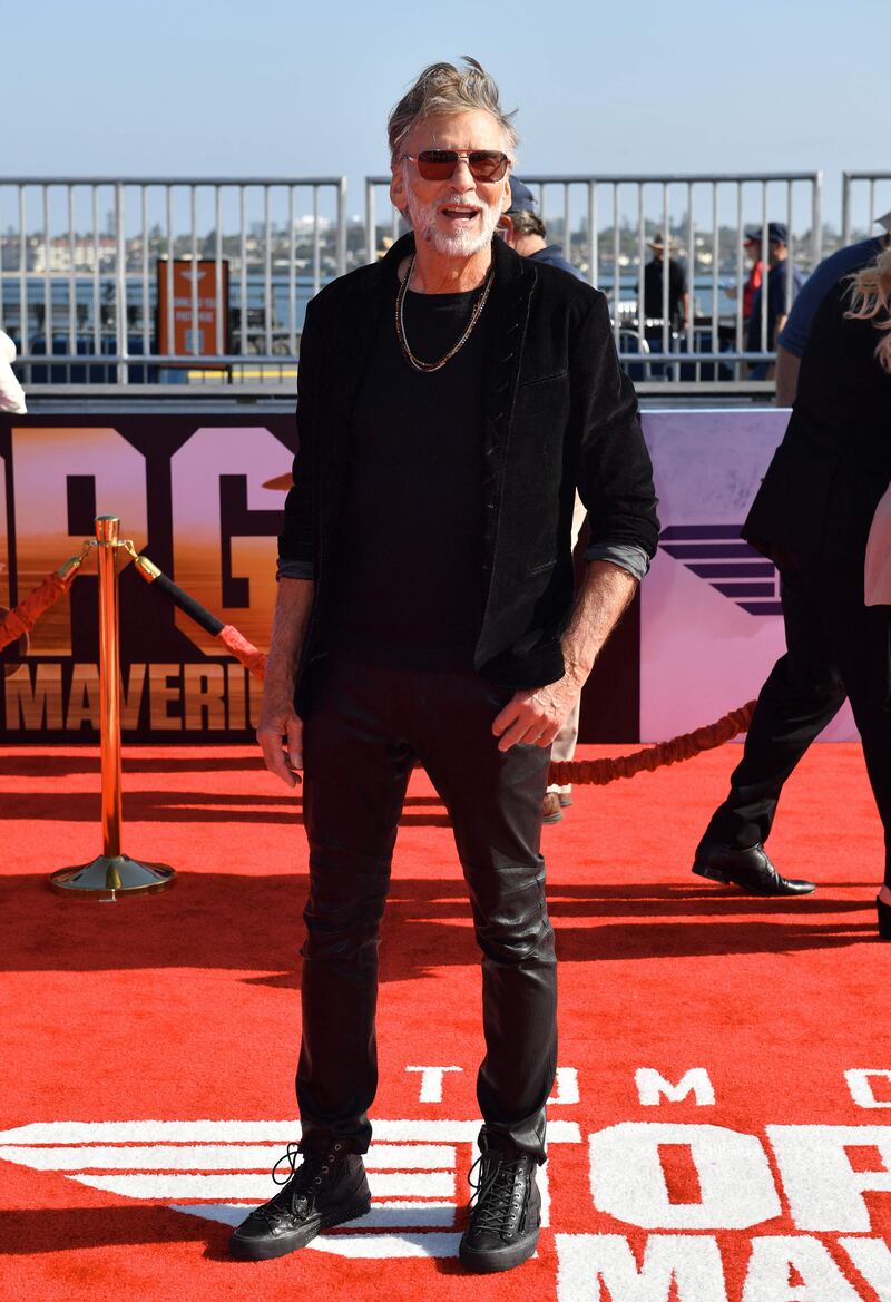 Musician Kenny Loggins attends the world premiere of 'Top Gun: Maverick'. AFP