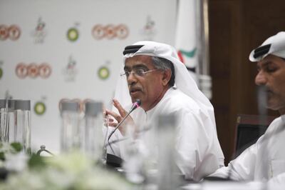 Ahmed Al Kamali lamented the lack of world-class athletic talent in the country. The National