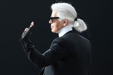 Chanel's iconic couturier, Karl Lagerfeld, died on February 19. AP Photo