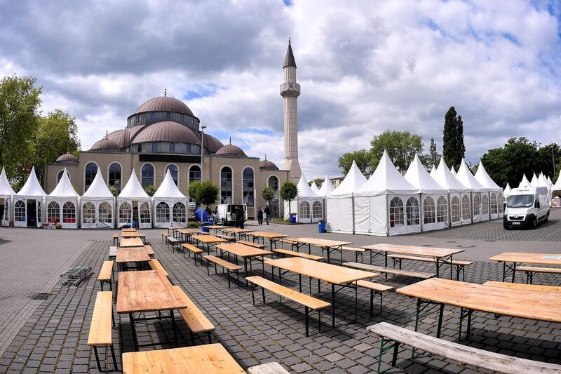 The Merkez mosque in Duisburg, Germany.  EPA