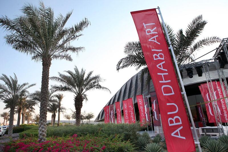 Abu Dhabi Art will run from November 8-11 at Manarat Al Saadiyat. Delores Johnson / The National 