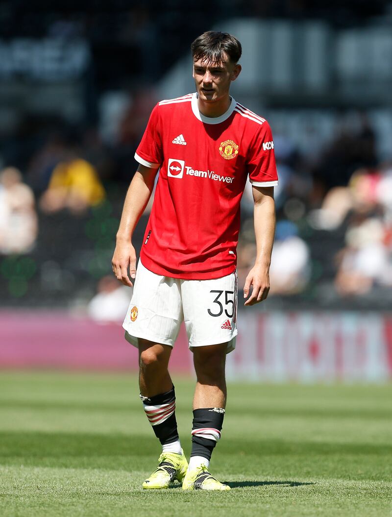 Manchester United's Dylan Levitt.