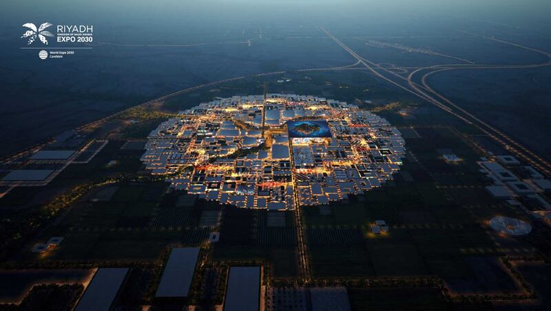 Riyadh's Expo 2030 proposal has more than 200 pavilions. Photo: Riyadh Expo 2030