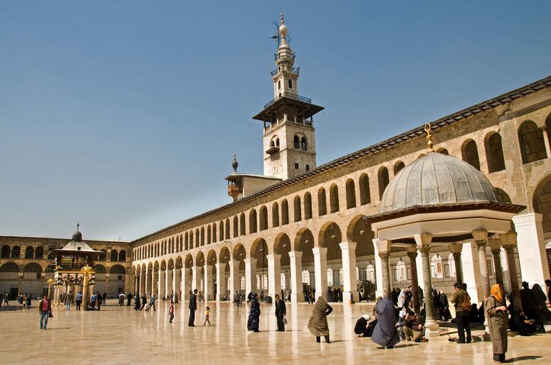 C26R6D Umayyad Mosque Muslim Old City Damascus Syria