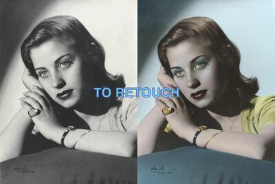 ‘To Retouch by Antranick Anouchian. Courtesy Antranick Anouchian / Arab Image Foundation