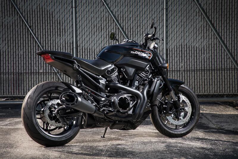 The Streetfighter will have a 975cc engine. Harley-Davidson