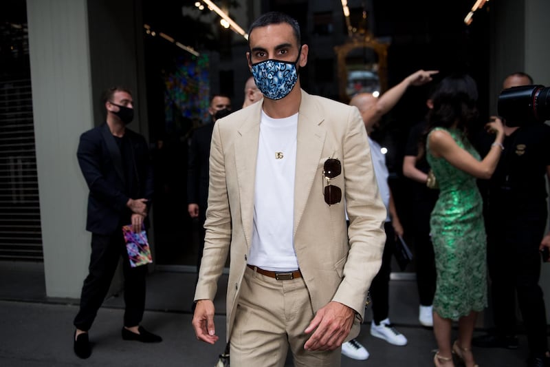 Davide Zappacosta arrives at the Dolce & Gabbana show during Milan Men's Fashion Week on June 19, 2021 in Milan, Italy. Getty Images