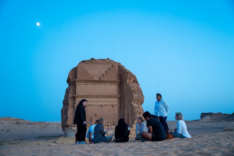 The artists will engage with AlUla's environment and local heritage and undertake on-site work. Photo: RCU