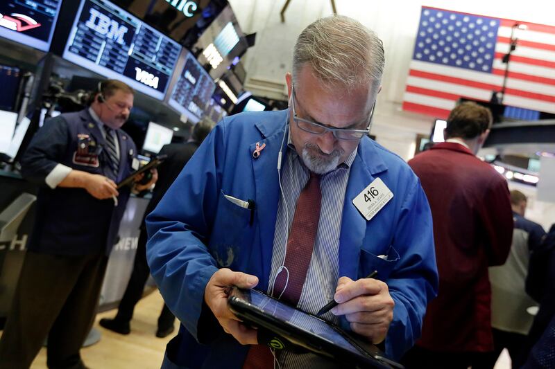 US markets closed sharply lower on Thursday on weaker than expected jobs data. Richard Drew / AP Photo