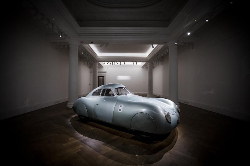 The only surviving 1939 Porsche Type 64 Berlin-Rome, No. 3, this rare piece of motoring history was the personal car of  Porsche's founders. Getty Images