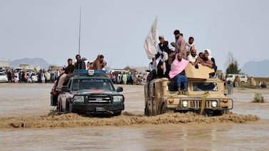 Flash floods have killed at least 120 people in Afghanistan and Pakistan.