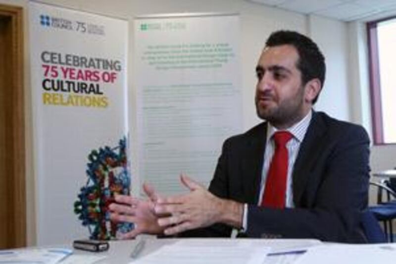 Michael Bechara the director of projects at the UAE British Council, says the International Young Design Entrepreneur award "celebrates the importance of creative entrepreneurs".