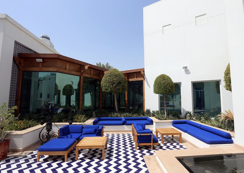 Dubai ,United Arab Emirates- June, 09, 2015: Exterior view of the Park Hyatt Hotel in Dubai .  ( Satish Kumar / The National ) For Business / Story by Sananda Sahoo *** Local Caption ***  SK-ParkHyatt-09062015-03.jpg
