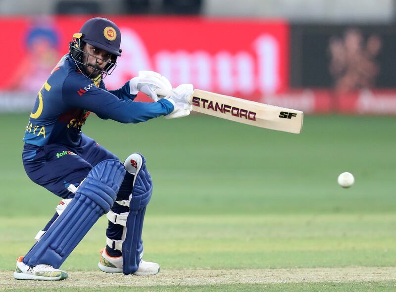 Sri Lanka's Dhananjaya de Silva scored 28.