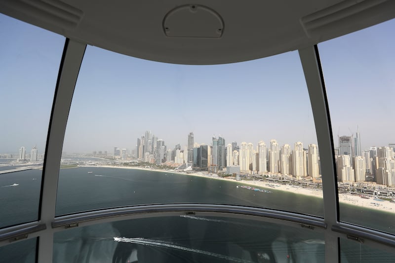 Ain Dubai will open to the public on October 21. Pawan Singh / The National