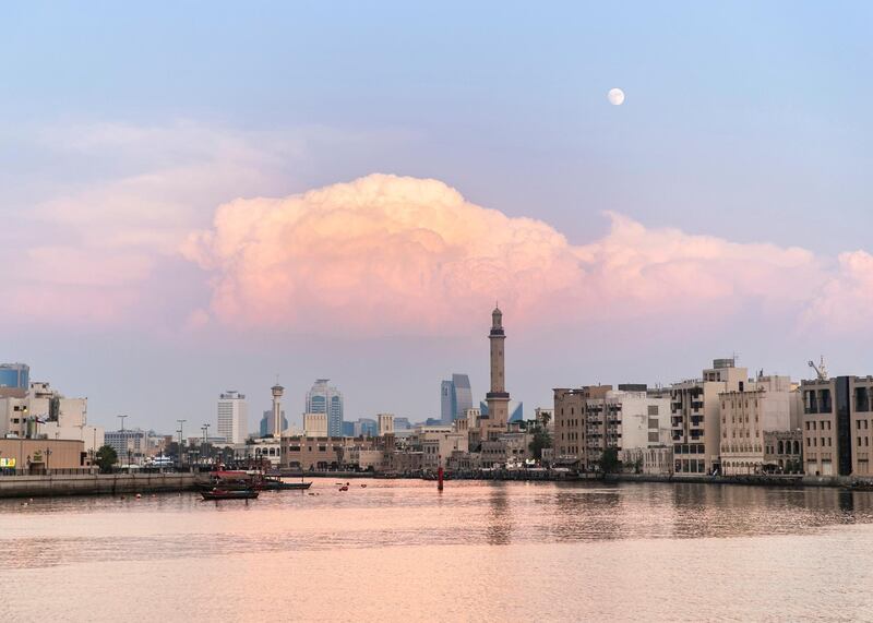 DUBAI, UNITED ARAB EMIRATES. 29 SEPTEMBER 2020. 
Dubai Creek.
(Photo: Reem Mohammed/The National)

Reporter:
Section: