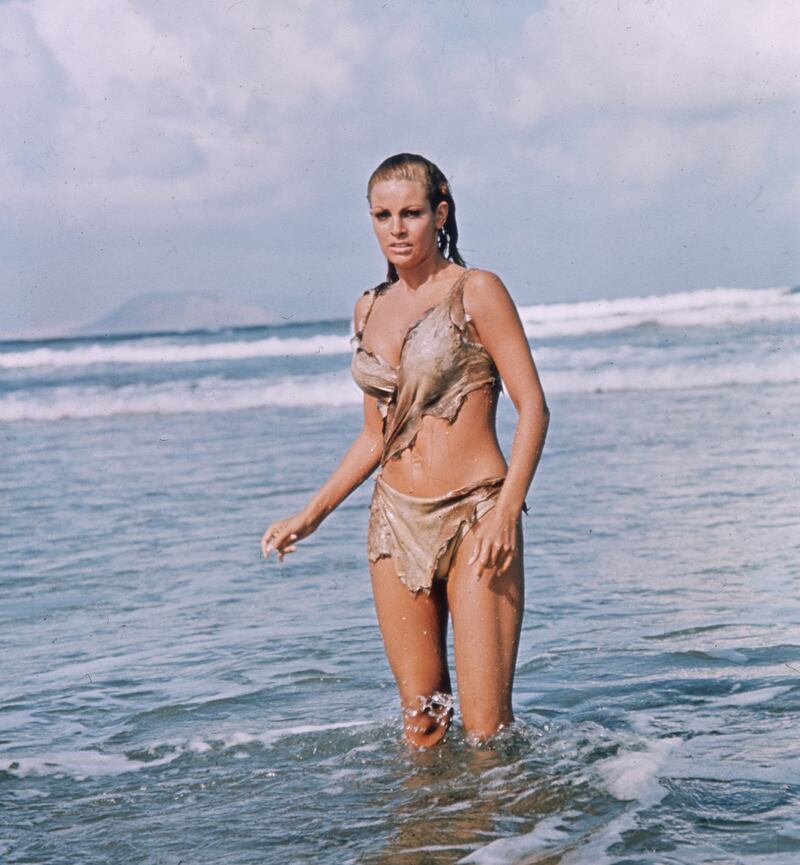 Welch in the 1966 film One Million Years BC. Getty