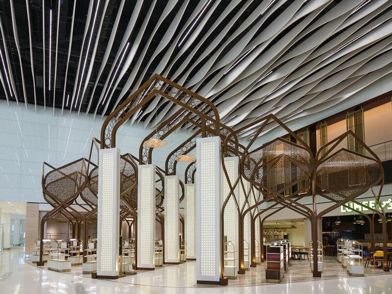 Souq Al Qaisariya at Bahrain's new airport terminal. Bahrain Airport Authority