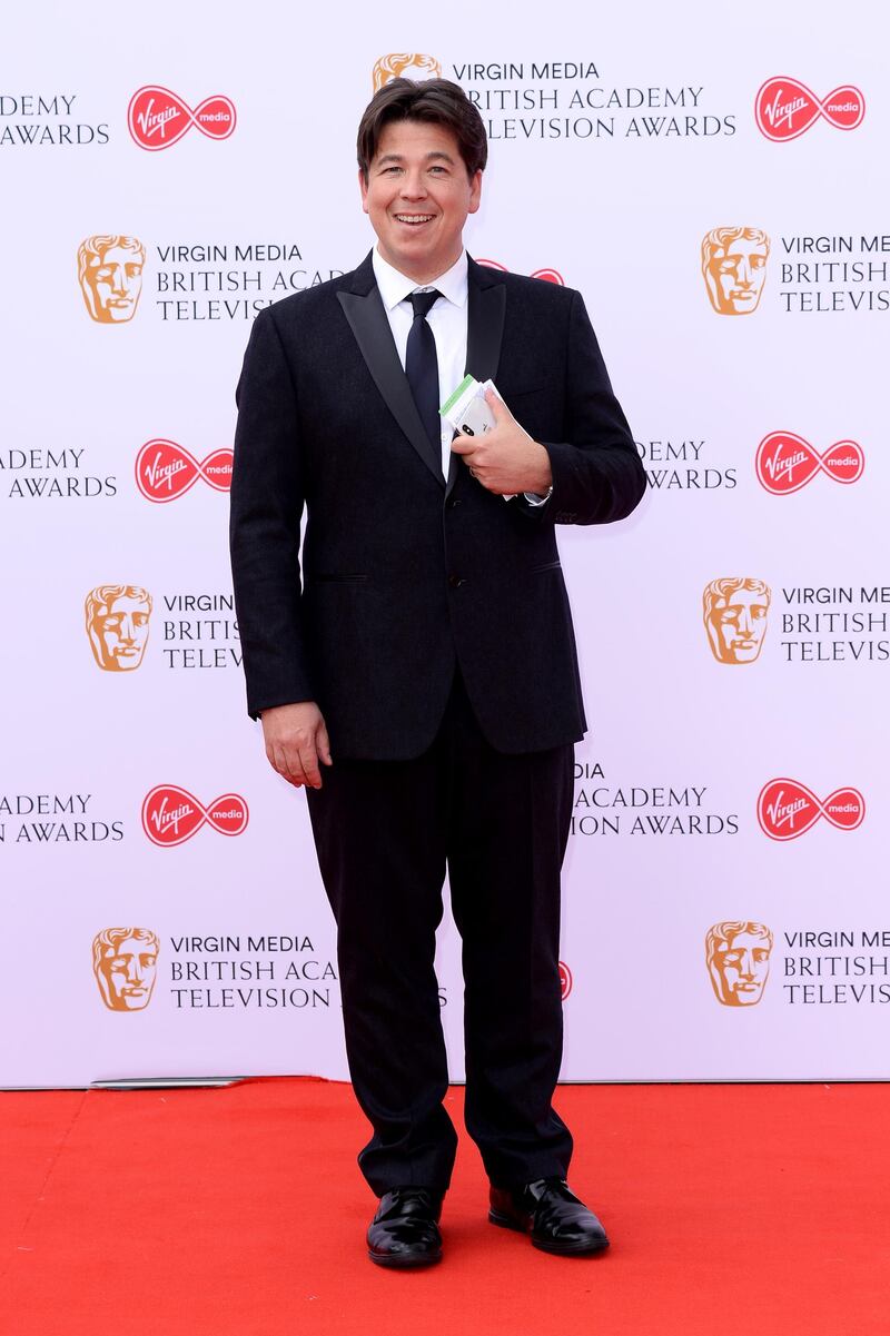 Michael McIntyre attends the Virgin Media British Academy Television Awards at the Royal Festival Hall in London, Britain, 12 May 2019. Getty Images