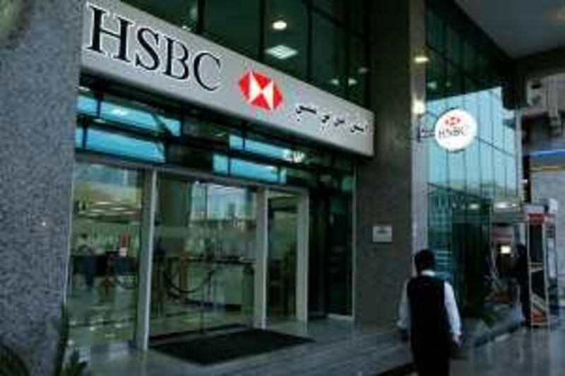 DOHA, QATAR - February 19, 2009: An HSBC bank branch in Doha, Qatar.
( Ryan Carter / The National )

*** stock, bank, hsbc *** Local Caption ***  RC053-DohaBanking.JPGRC053-DohaBanking.JPG