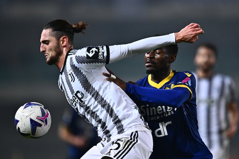 Adrien Rabiot earns £152,000 a week at Juventus. Getty