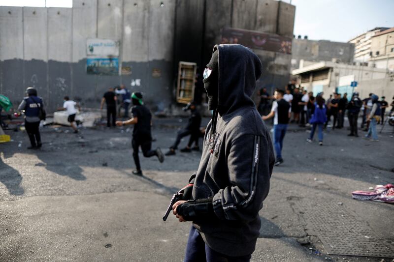 There were numerous clashes between Palestinians and the Israeli forces in the Shuafat refugee camp in East Jerusalem. Reuters