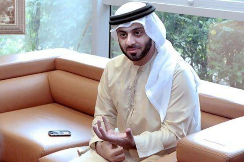 Malek Al Malek, the managing director at DIC and Dubai Outsource Zone, it is crucial to ensure entrepreneurs are guided and become sustainable. Jeffrey E Biteng / The National