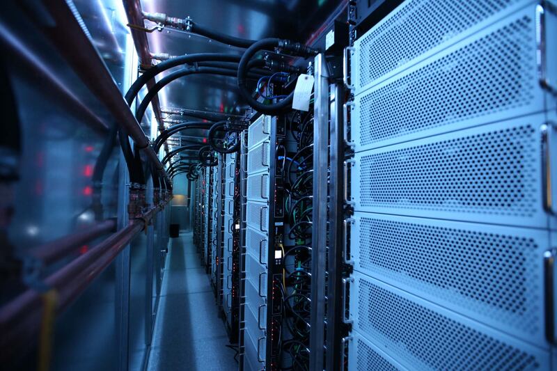 CoolIT System specialises in liquid cooling solutions for a demanding computing environment. Photo: Mubadala