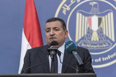 Osama Heikal, Egypt's Minister of State for Information, said Turkey's reigning in of Egyptian opposition TV stations was 'encouraging'. AFP