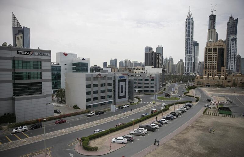 Dubai Media City as seen on Saturday, March 22, 2014. Silvia Razgova / The National