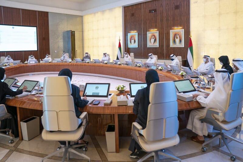 A cabinet meeting chaired by Sheikh Mohammed on Sunday