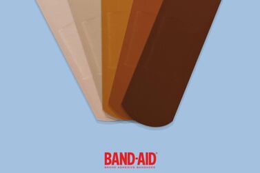 Band-Aid is launching plasters in a range of skin tones. Instagram / Band-Aid