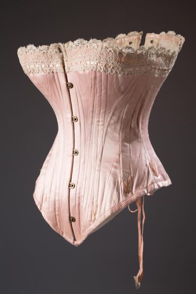 Corset, 1880s