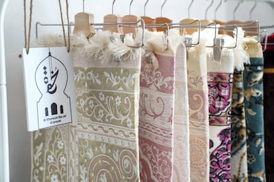 Al Khomrah by Emirati sisters Maryam and Shaima M offers stylish prayer mats and storage case