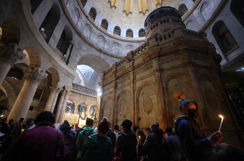 Millions of Christians around the world celebrate Easter. AFP