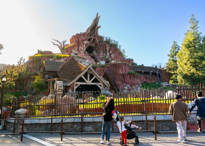 Splash Mountain at Disneyland will be replaced by Tiana's Bayou Adventure in California and Florida parks. GC Images
