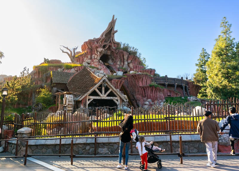 Splash Mountain at Disneyland will be replaced by Tiana's Bayou Adventure in California and Florida parks. GC Images