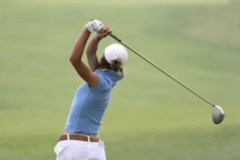 Ladies can improve their golf skills at the Sharjah Golf and Shooting Club Academy.