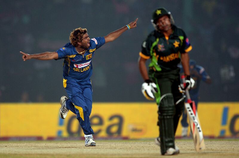 Lasith Malinga took 546 international wickets during his career. AFP