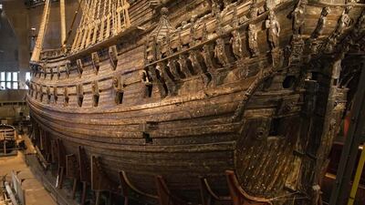 The Viking warship Vasa, which sank on its maiden voyage in 1628. Photo: Bright Water Holidays