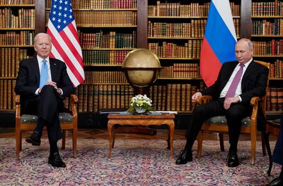 US and Russian delegates will meet in Geneva, Switzerland, the site of last year's talks between the two presidents. AP 