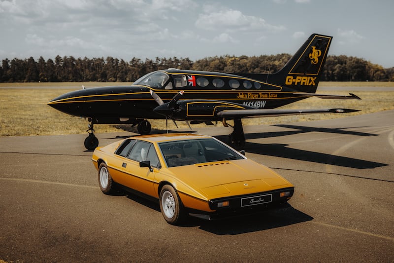 F1 team leader Colin Chapman's personal airplane the Lotus team used in the 1970s and 1980s. SBX Cars will start by opening 15 to 20 auctions per week